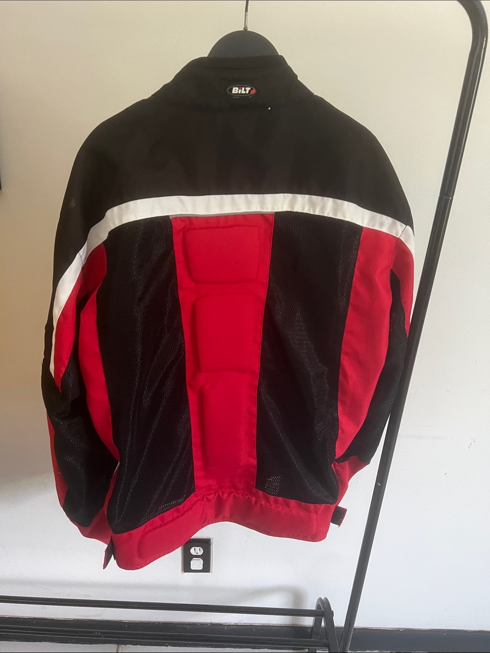 BILT Racer Mesh Motorcycle Riding Jacket Mens - Picture 5 of 5